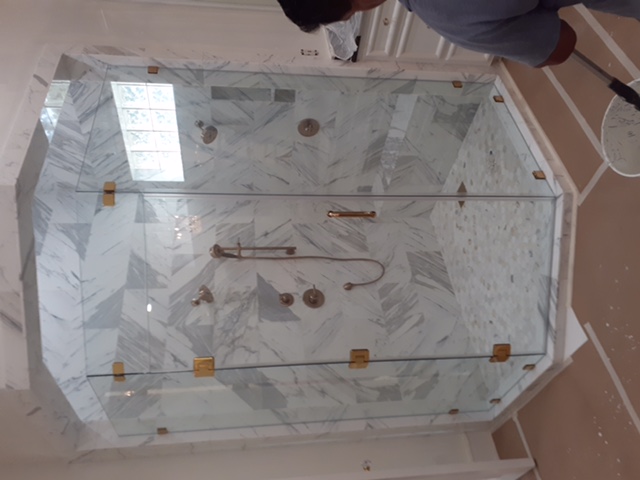 Glass fabrication work